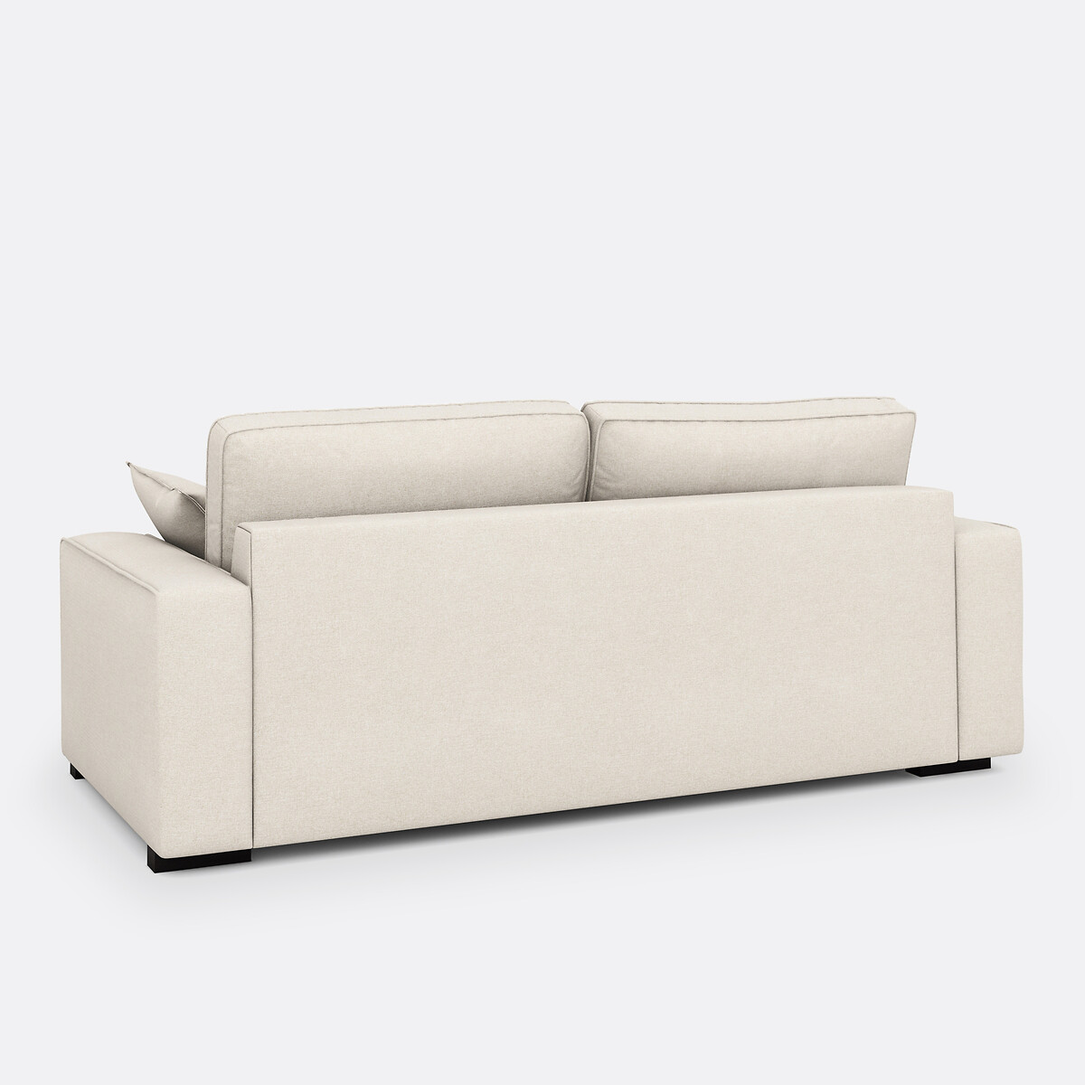 LA REDOUTE INTERIEURS<br>Cama-banco em tecido terra texturizado, mousse, Cecilia