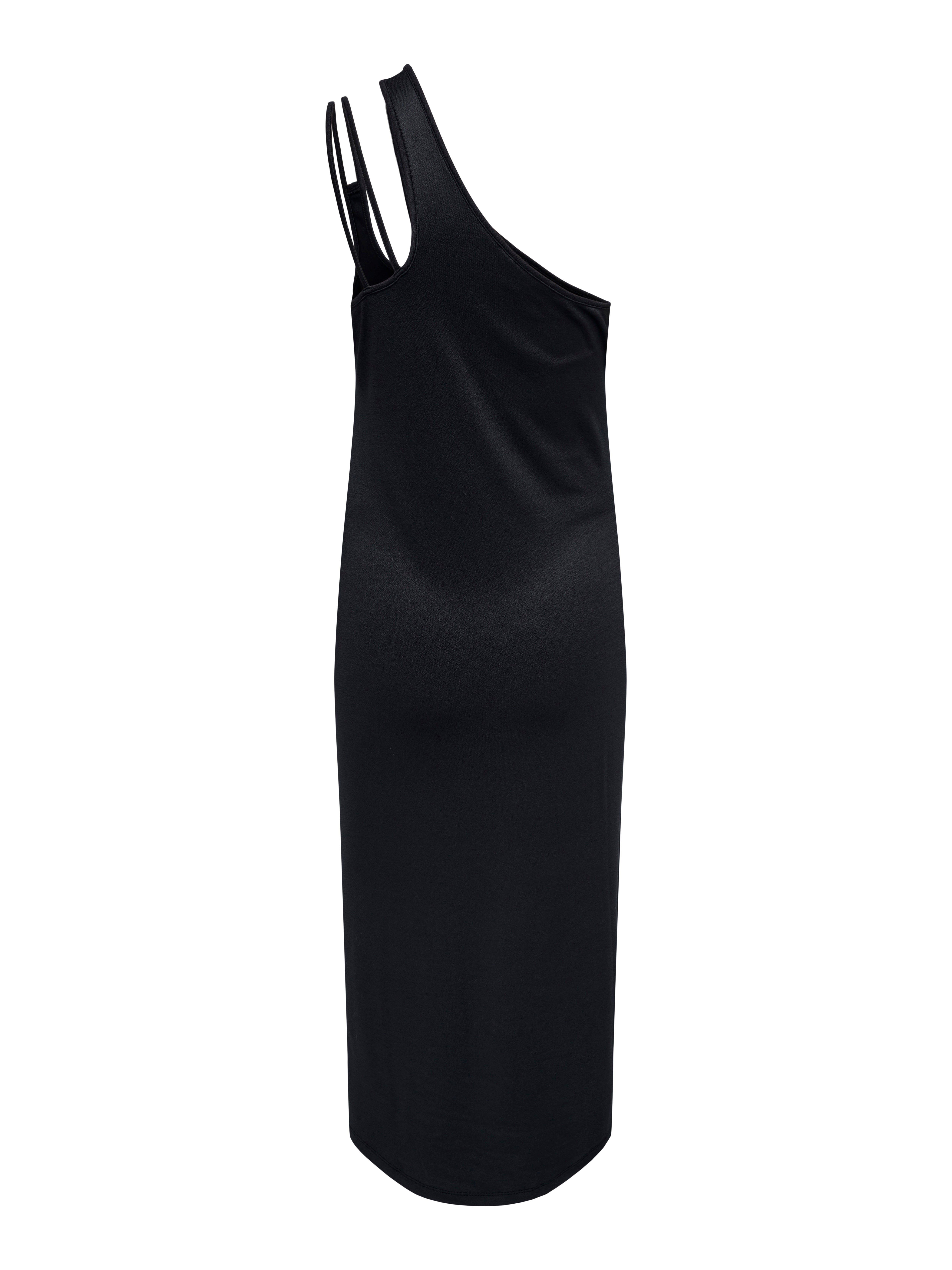 OLMTHEA Langes Kleid Black