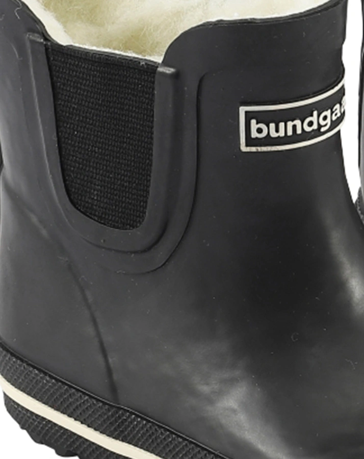 Gummistiefel PLATSCH halbhoch gefüttert in black sky