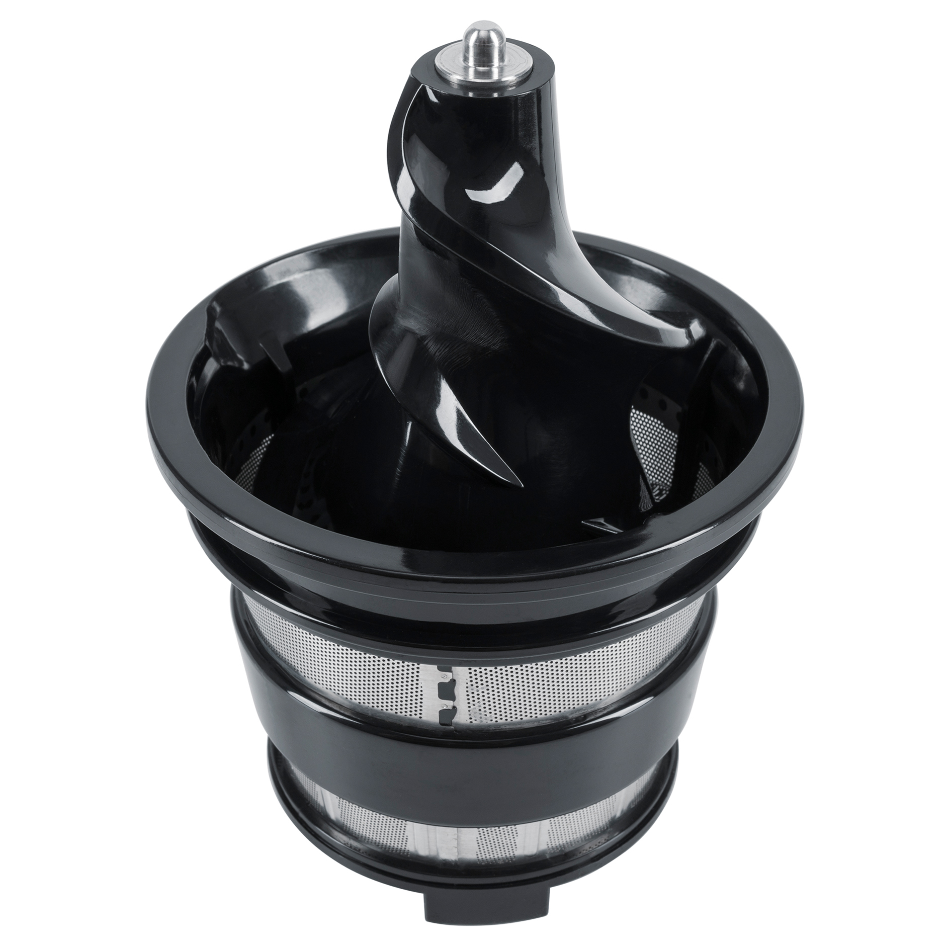 STEBA Slow Juicer E 400 - schwarz-Edelstahl - 400 Watt