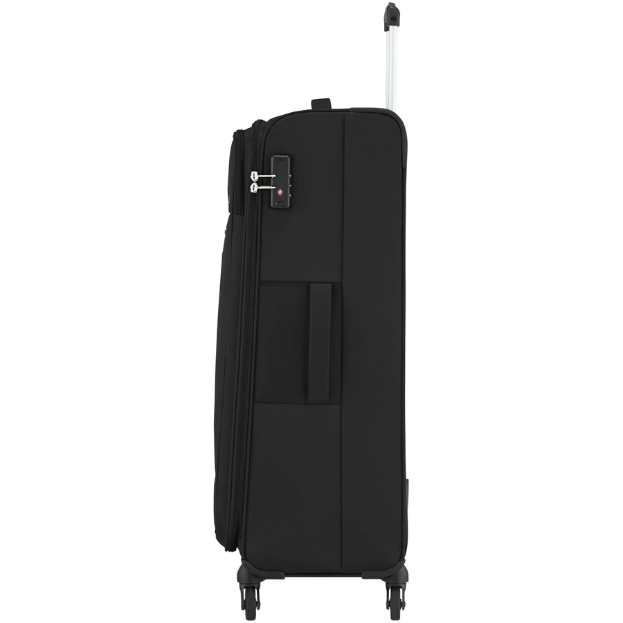 American Tourister Heat Wave - 4-Rollen-Trolley 80 cm jet black