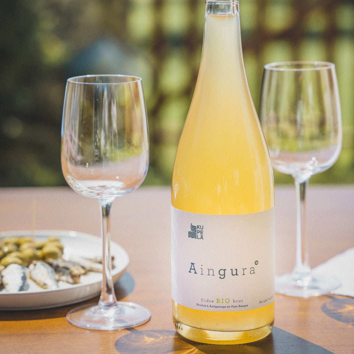 Aingura Kupela - Cidre brut bio 5.5%