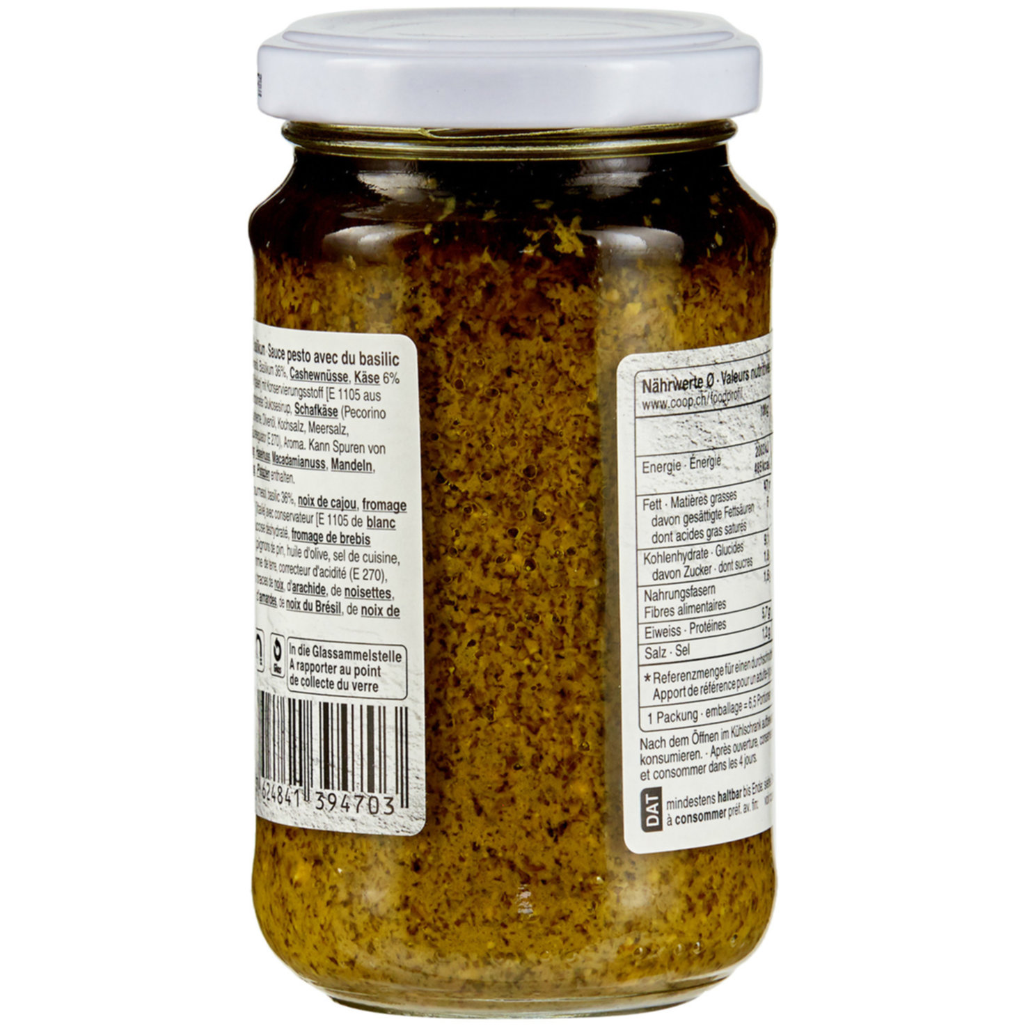 Prix Garantie Pesto Verde