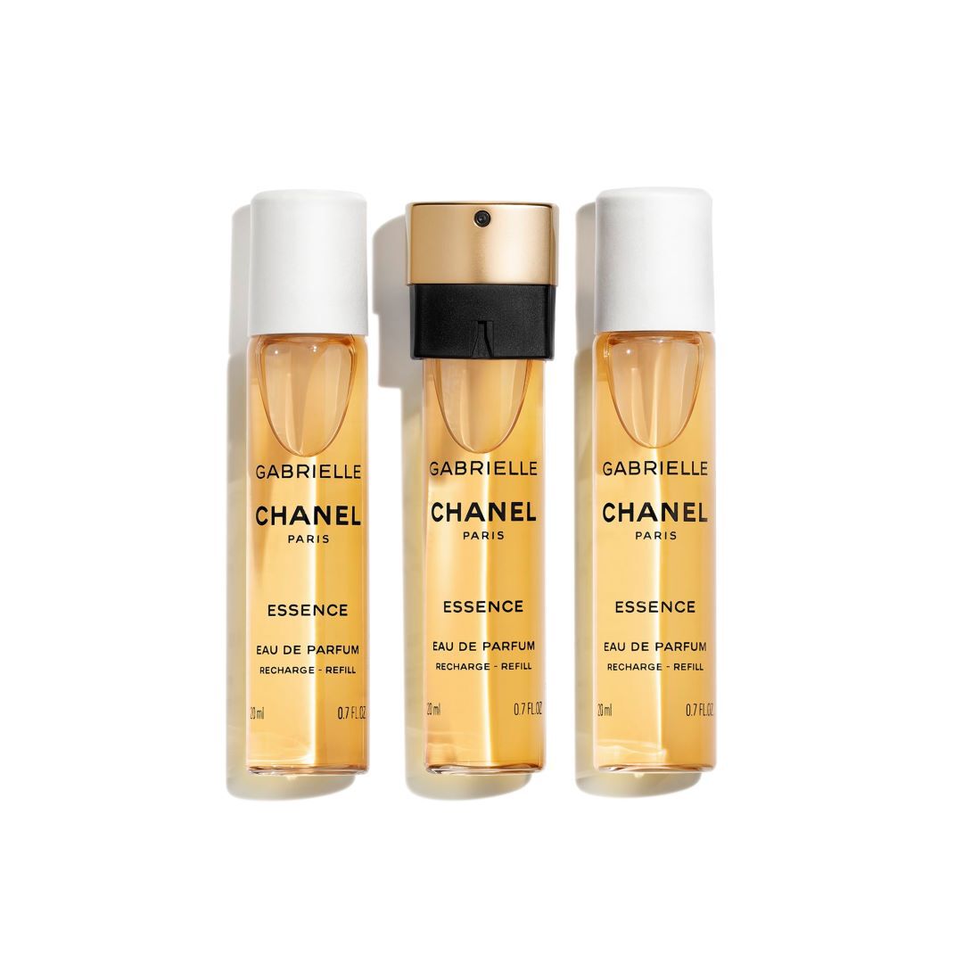 CHANEL Gabrielle Essence Recargas Twist and Spray, Eau de Parfum (3x20ml) - 20ml