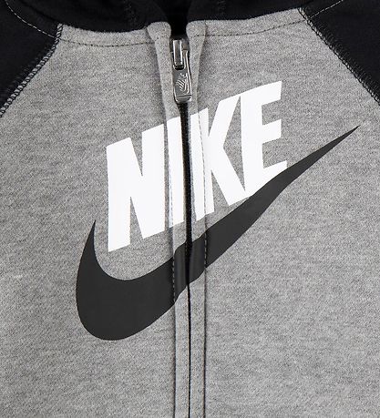 Nike Sweatset - Cardigan/Jogginghosen/T-Shirt - Carbon Heather