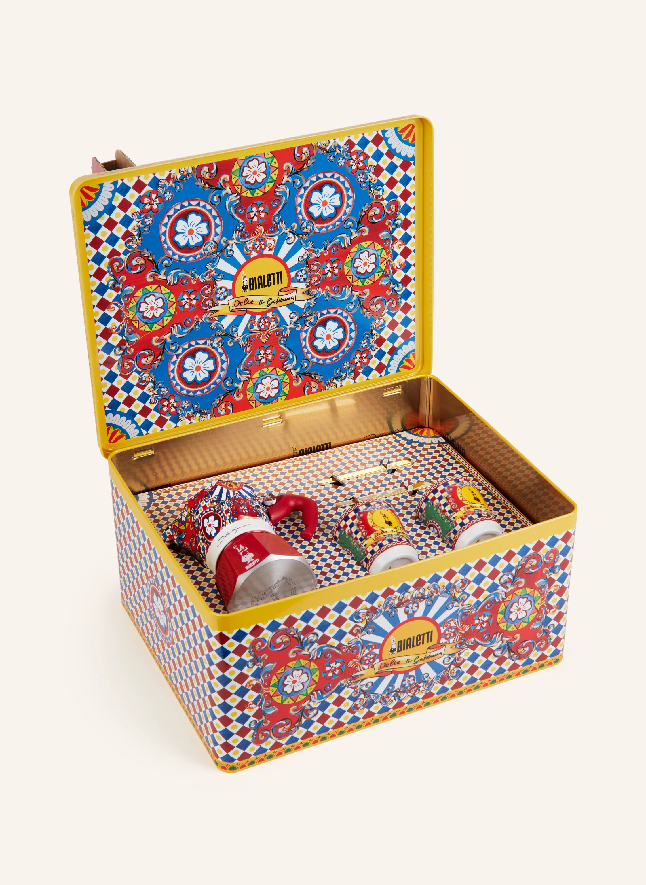 DOLCE & GABBANA CASA 5-tlg. Espressokocher-Set