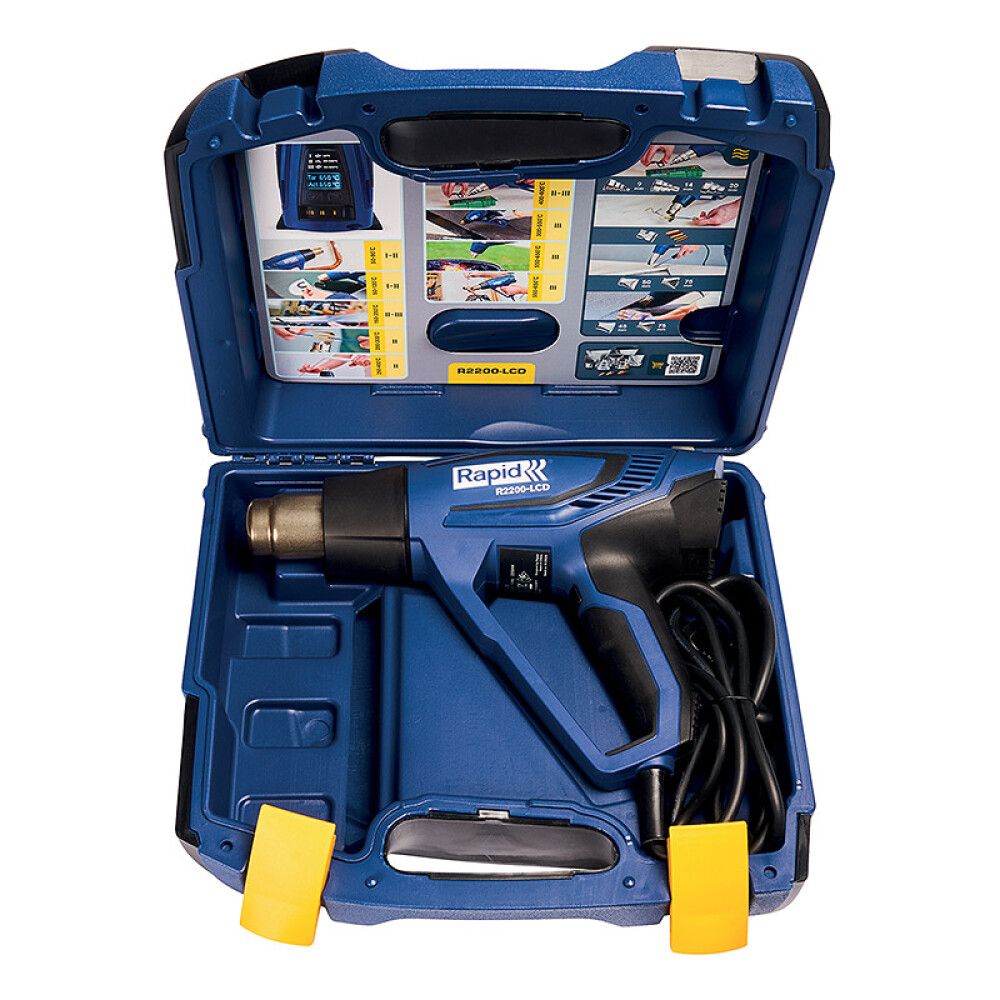 VARMLUFTSPISTOL RAPID R2200 LCD