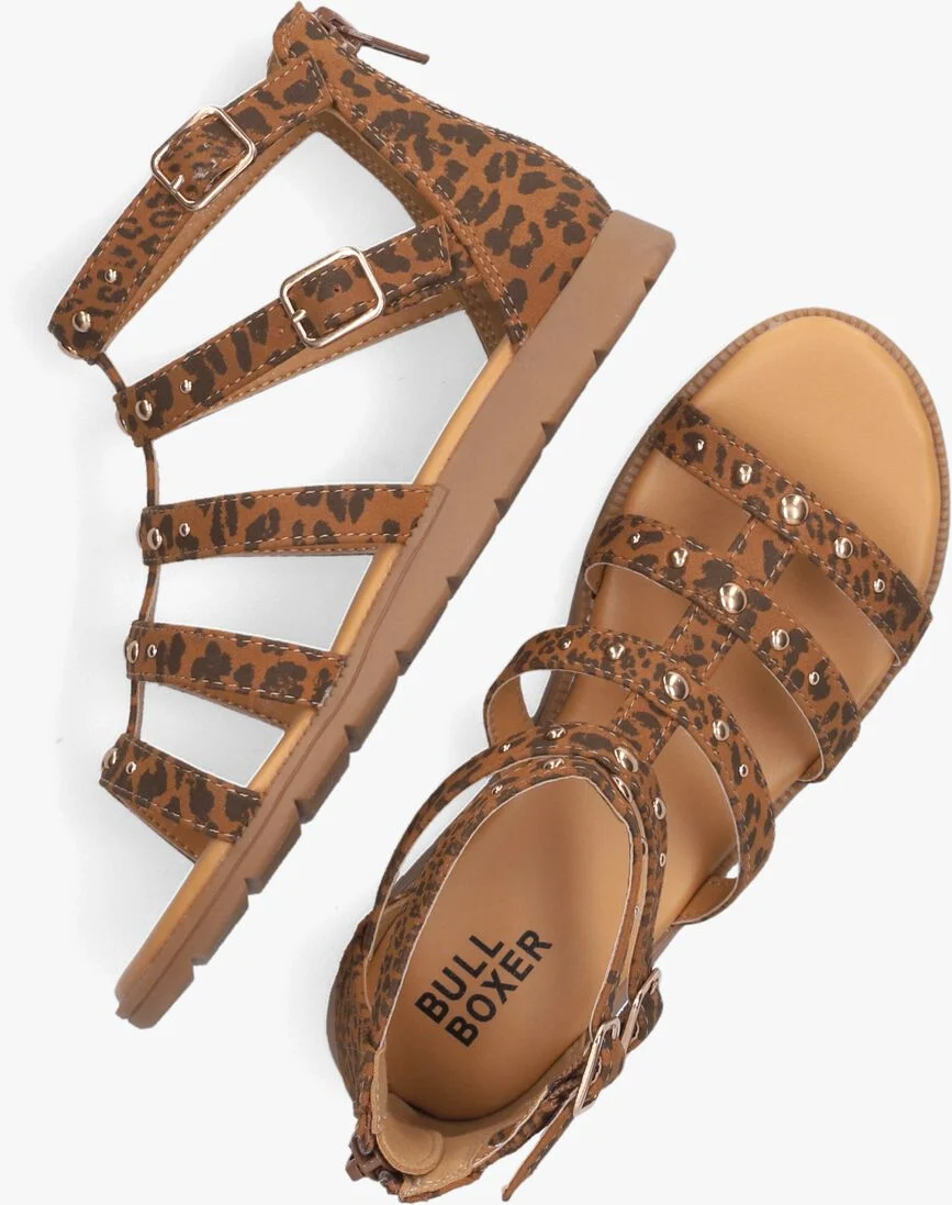 BULLBOXER bruine bullboxer sandalen agg021f1s