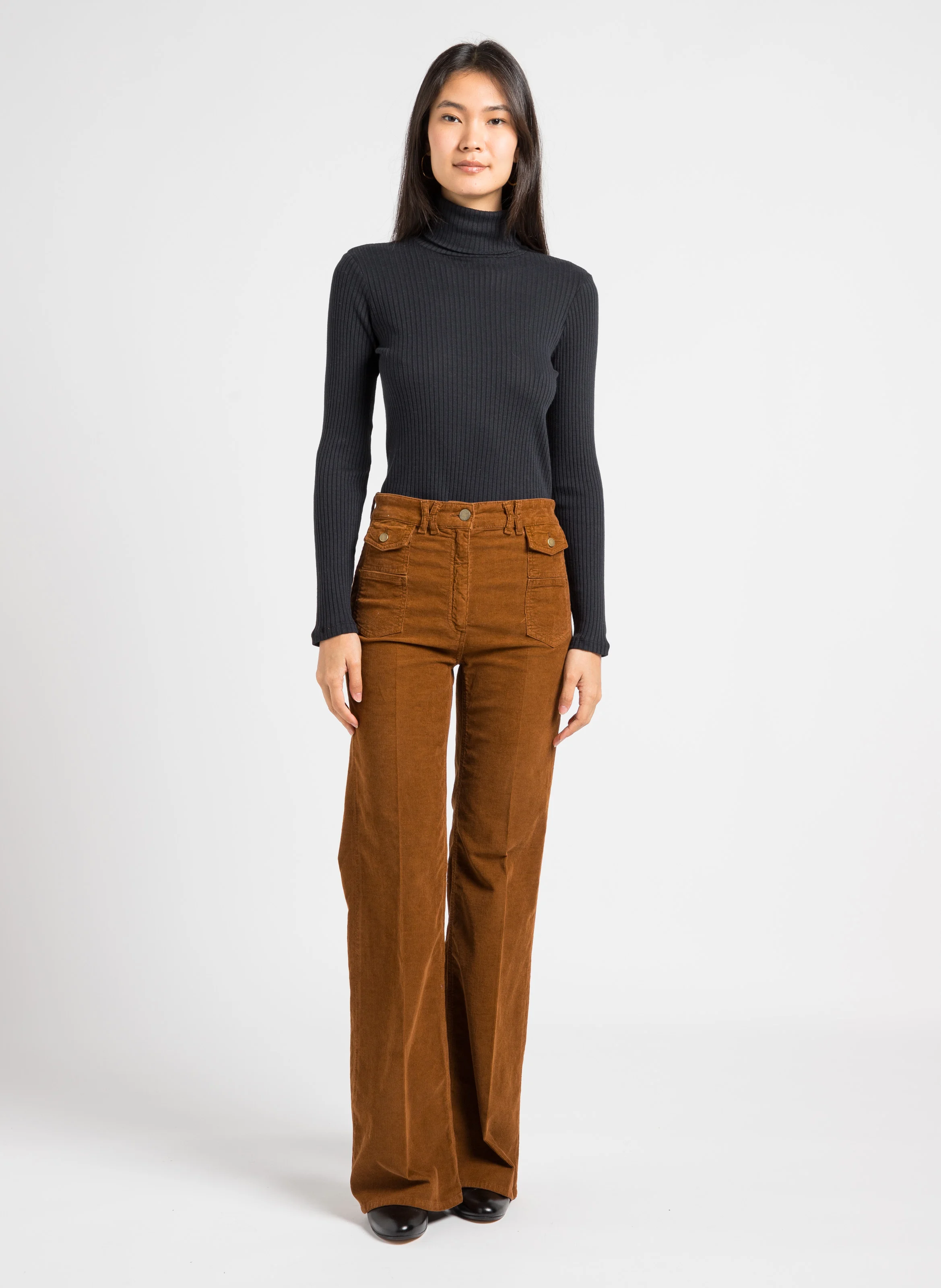 NIABELLA - Bottines en cuir| Noir