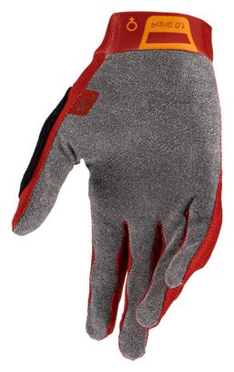 Gants Longs Femme Leatt MTB 1.0 GripR Rouge