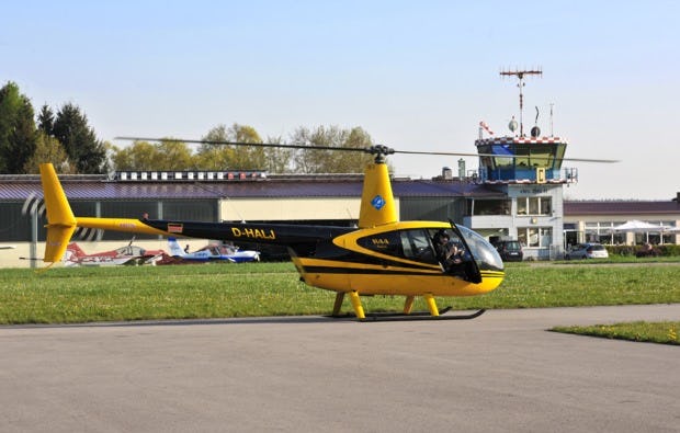 Romantik-Hubschrauber-Rundflug in Straubing als Geschenk