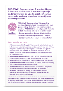 Proceive Zwangerschap Trimester 3 Capsules 60CP