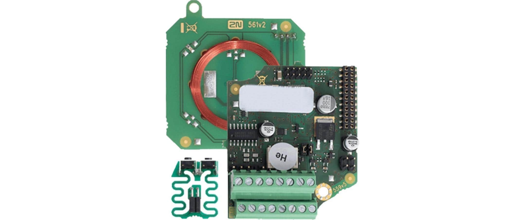 RFID-Reader IP Force 2.0 Intern Wiegand, Standard-Karten<br>RFID-Leser für 2N IP Force 2.0, unterstützt 125 kHz und 13.56 MHz, NFC ready & Wiegand, Einbau