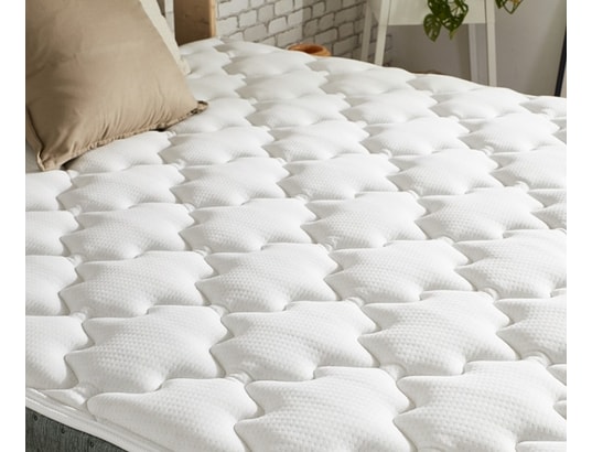 IDLITERIE - Matelas ressort 7 zones face hiver/eté différente hygge fabr...