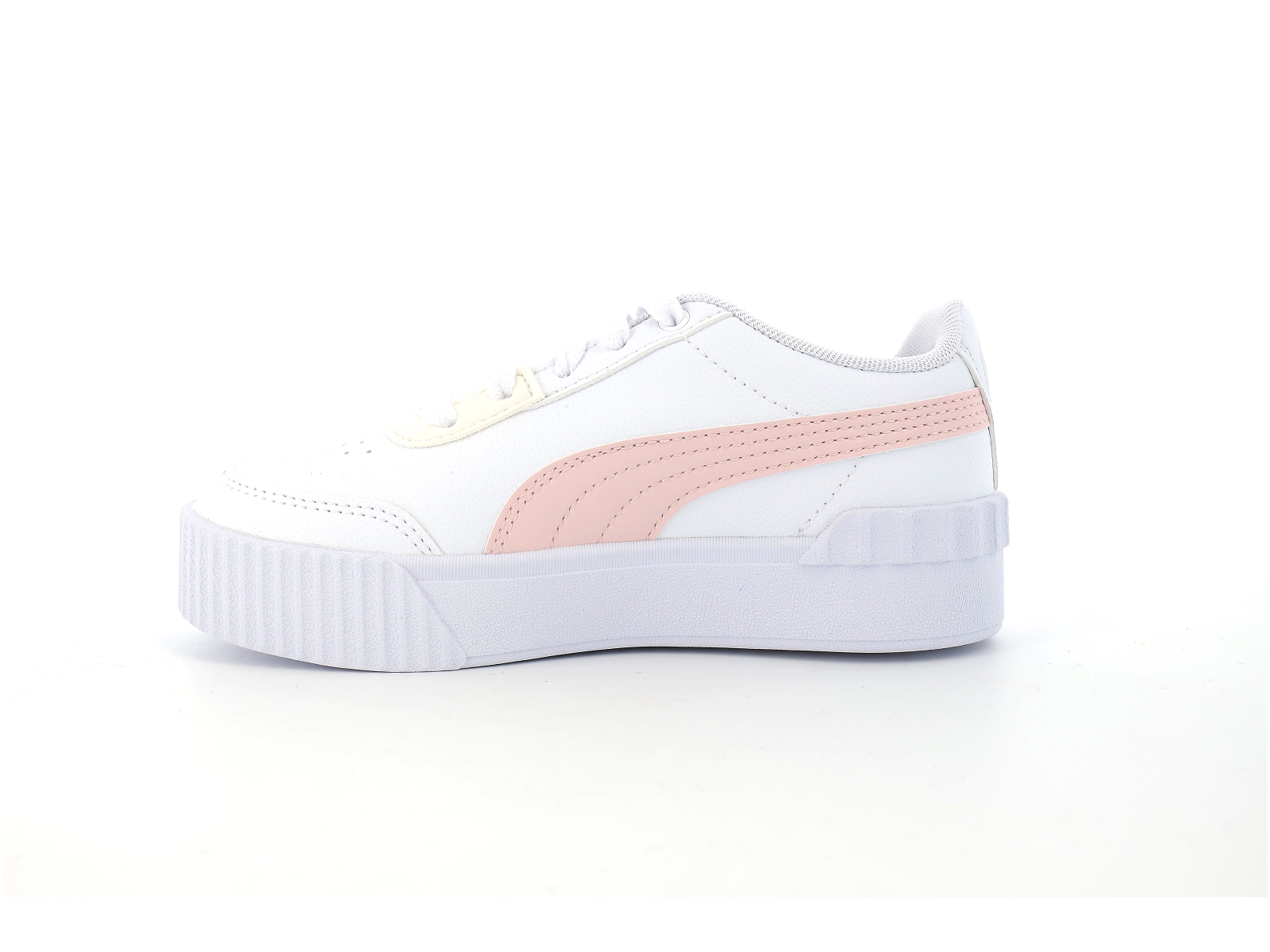 Puma-CARINA LIFT Matières combinées Blanc Rose