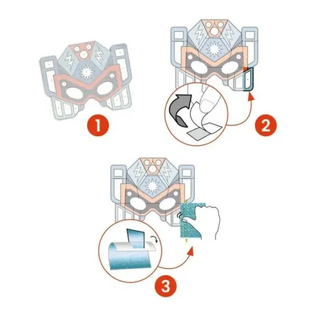 Djeco DIY: Masken Super-Roboter