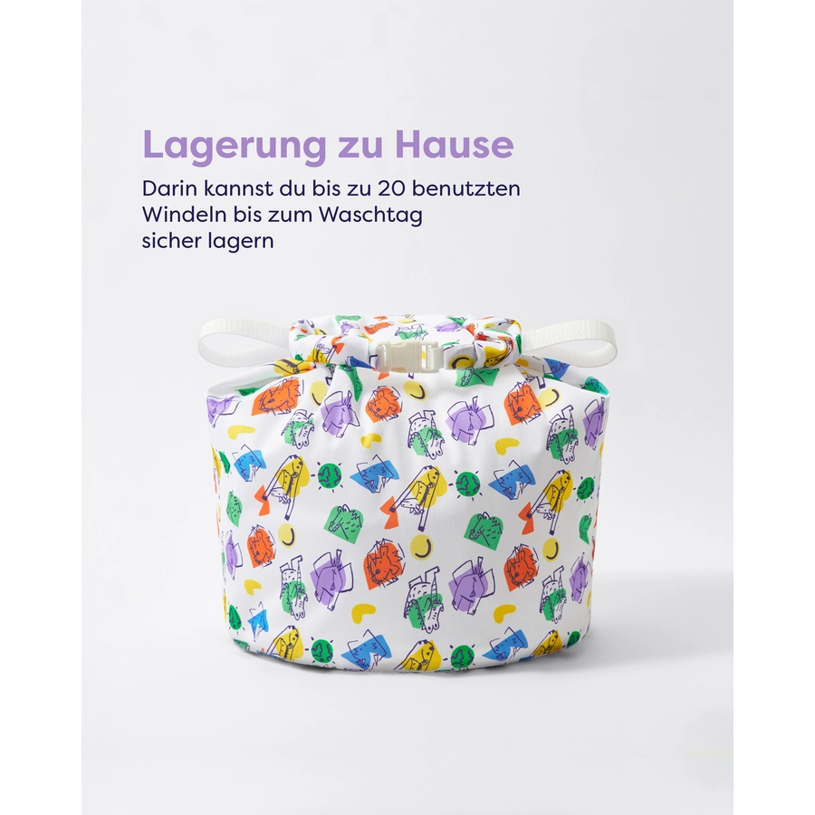 Bambino Mio Windeltasche Wetbag Laut, für zu Hause
