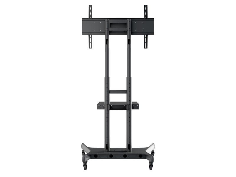 Multibrackets TV-Trolley Basic 180 Schwarz Mobiler TV-Ständer für Videokonferenzen