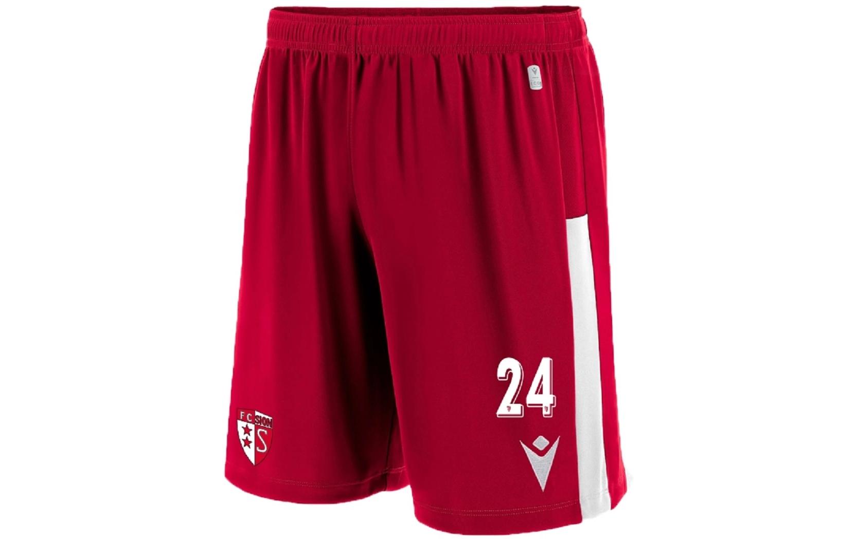 Auswärtsshorts 25/26 S, RotLeichte, strapazierfähige Shorts