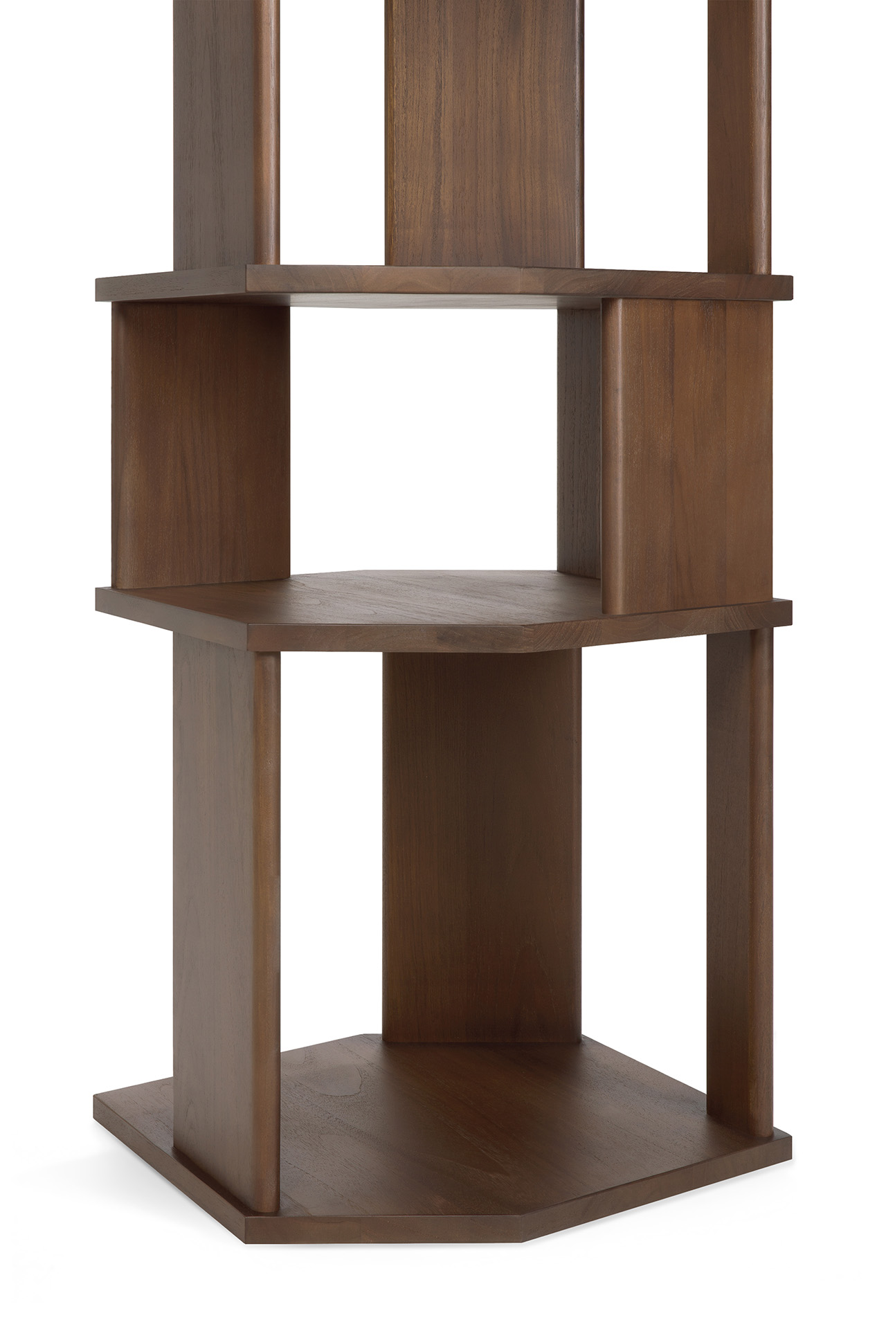 Ethnicraft - Stairs kast - bruin teak - gelakt - 45x46x204