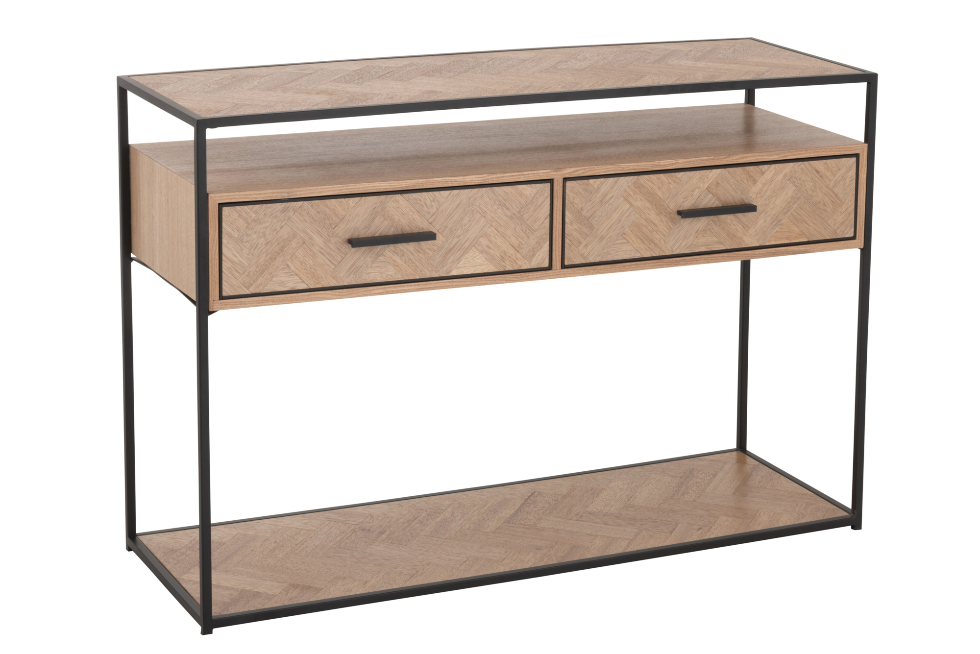Sidetable SigSag lades Console SigSag Lades