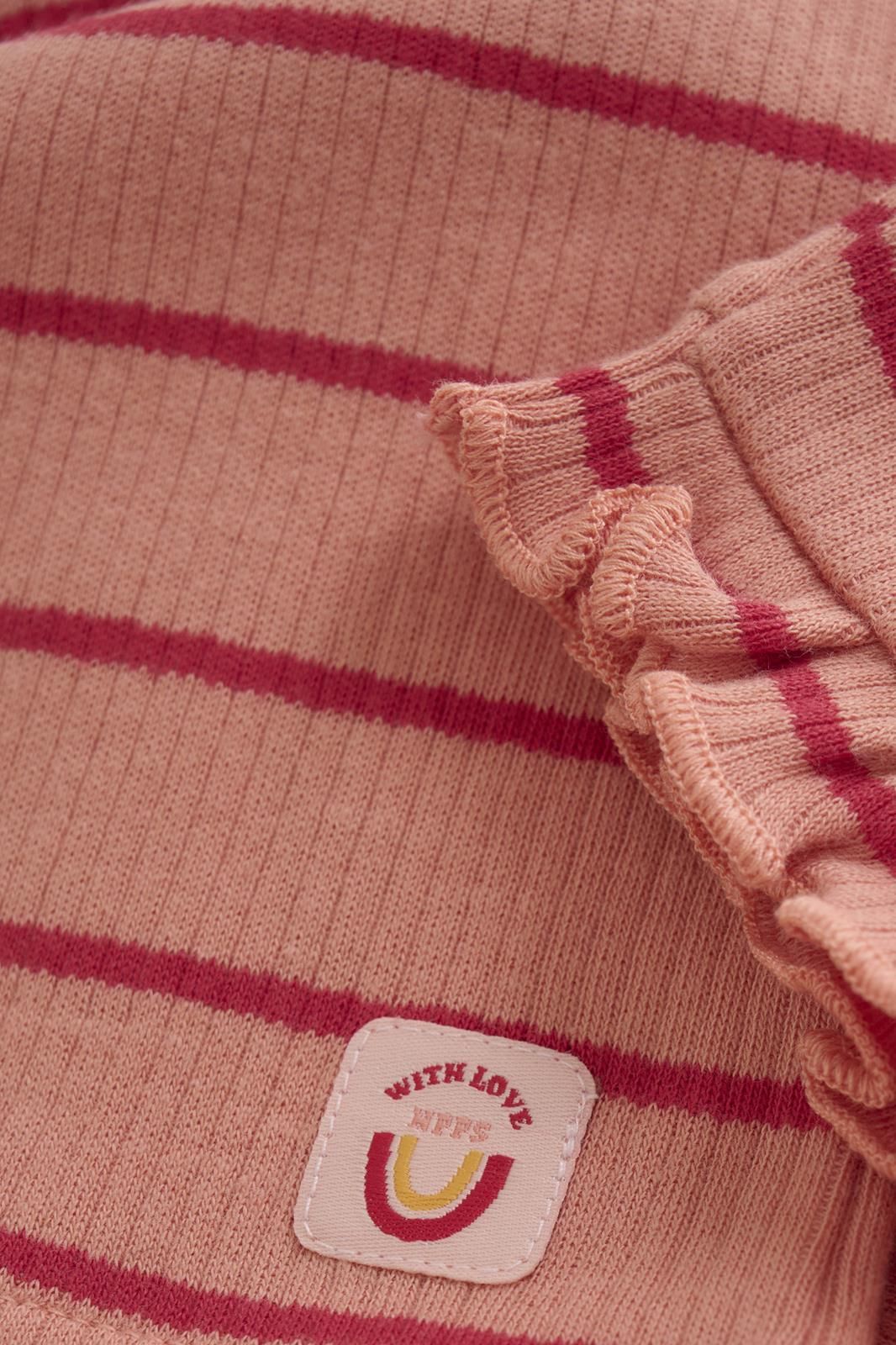 Noppies Kids Longsleeve Paulding - Stripe Pattern Pink