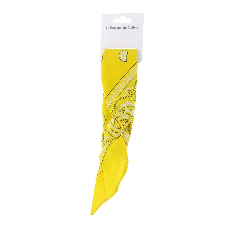Bandana foulard Jaune