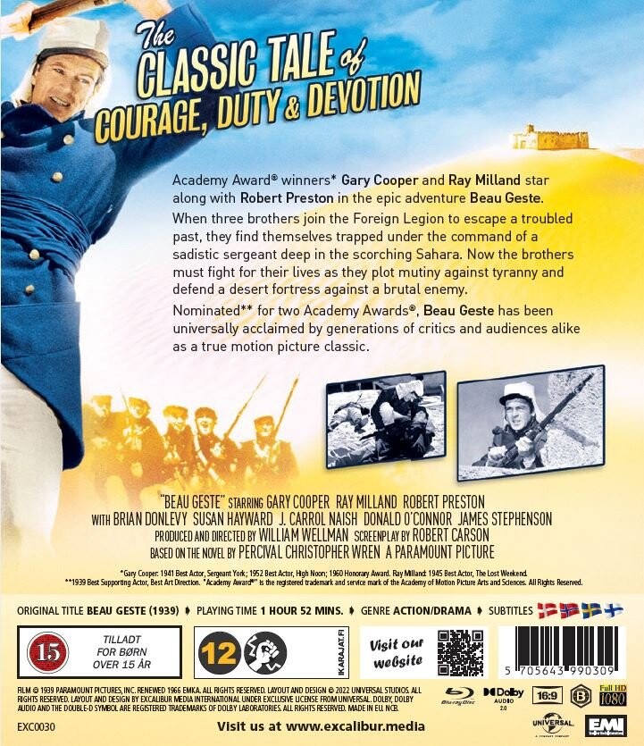Beau Geste - Blu-Ray
