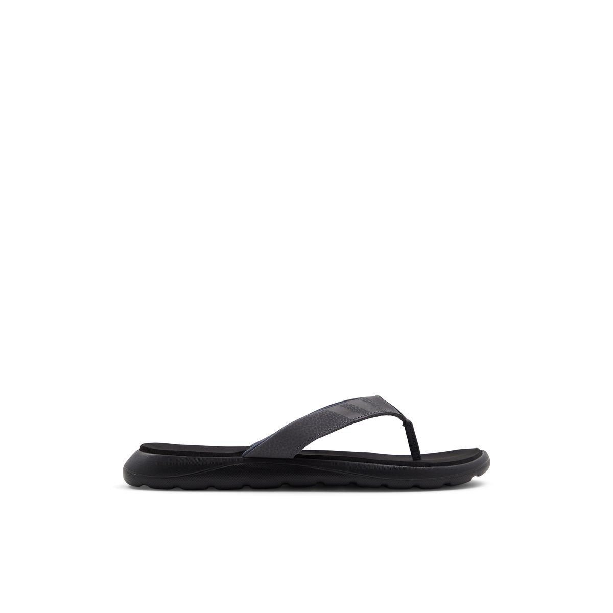 ADIDAS-Comfort_flip-Tongs sandales - Talon plat - Noir/Noir