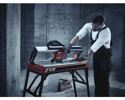 Tegelsnijmachine TR202 incl. 2 diamantschijven (1x Extreme Ceramic Turbo, 1x Standard Ceramic)