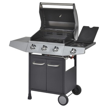 Handson Boston gas bbq zwart 3 branders