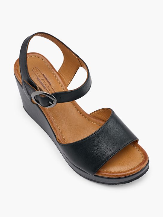 5th Avenue Sandalette Schwarz