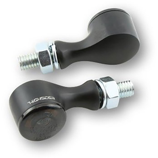 Highsider - Feux arrière Apollo Classic + clignotant intégré Noir