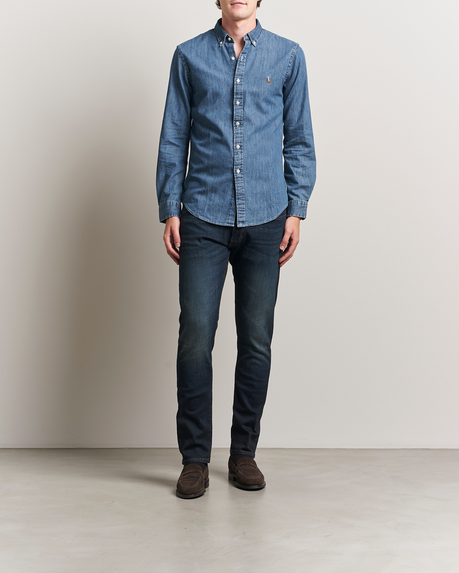 Polo Ralph Lauren Sullivan Slim Fit Murphy Stretch Jeans Mid Blue