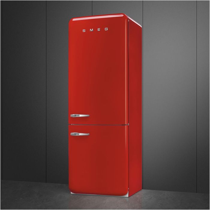 SMEG Kühl-Gefrierkombination 50's Retro Style FAB38RRD5 Rot