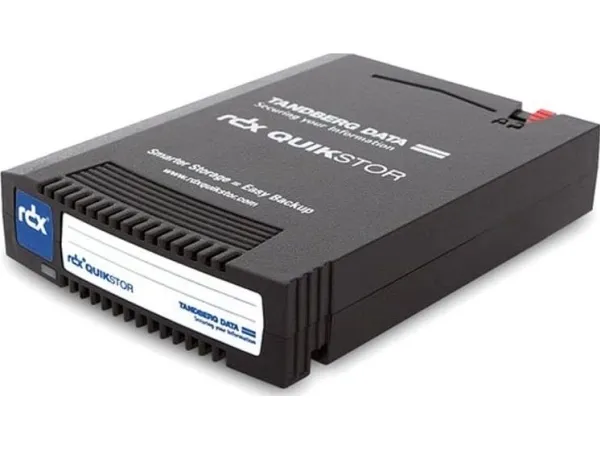 Overland-Tandberg 8541-RDX, RDX-patron, RDX, 500 GB, 15 ms, Sort, RDX QuikStor