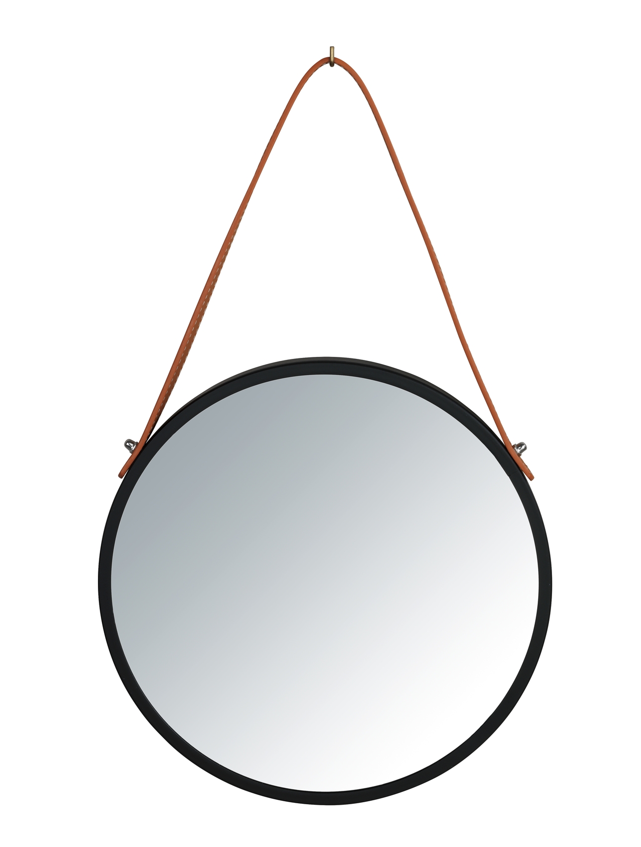 Wenko Borrone opmaakspiegel wand ø30cm zwart