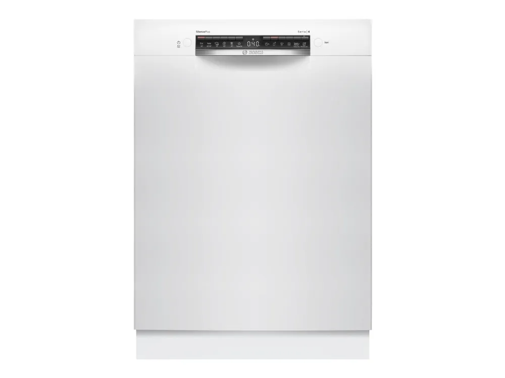 Bosch Serie | 4 SMU4HMW01S - Opvaskemaskine - til indbygning - Wi-Fi - Niche - bredde: 60 cm - dybde: 55 cm - højde: 81.5 cm - hvid