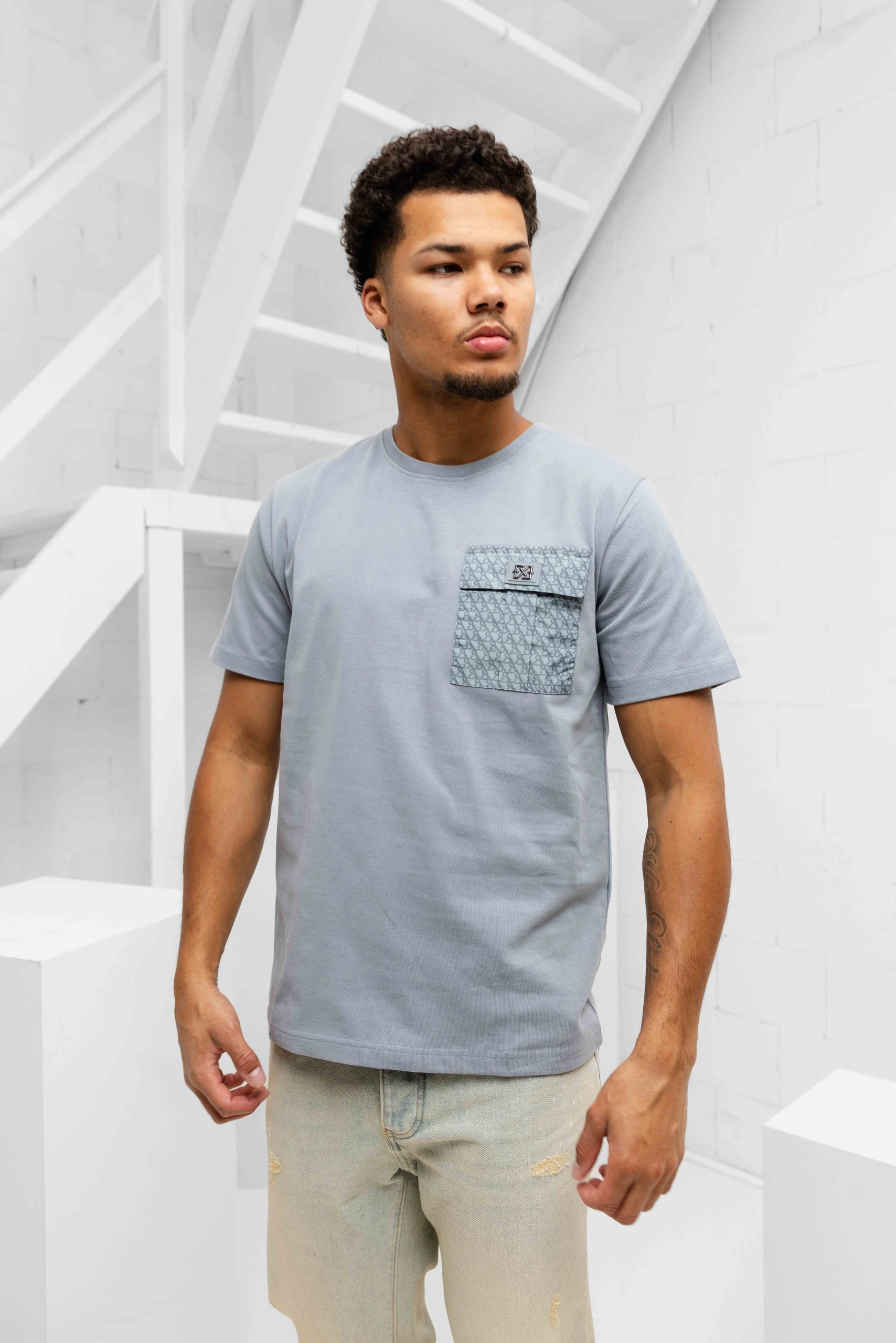 XPLCT Shade T-Shirt Heren Grijs