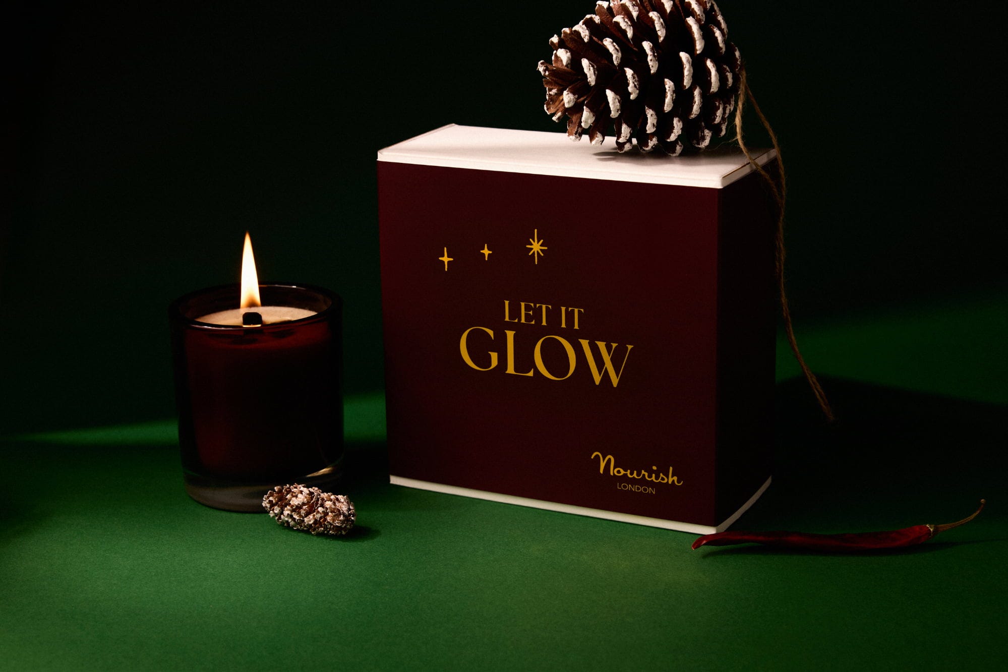 Nourish London  Let it Glow Gift Set