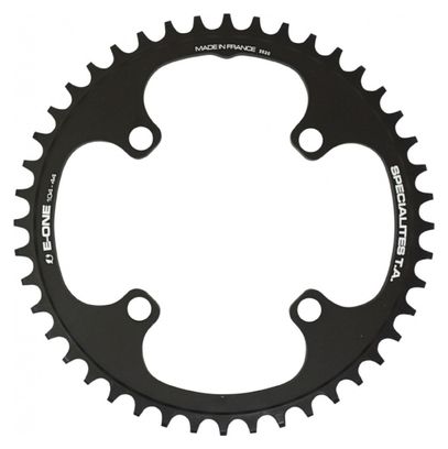 PLATEAU VAE-E-BIKE 4BRA D.104 POUR BOSCH - BROSE - YAMAHA - GIANT - SHIMANO E-STEPS TA E-ONE 44DTS MONO NOIR ALU 7075
