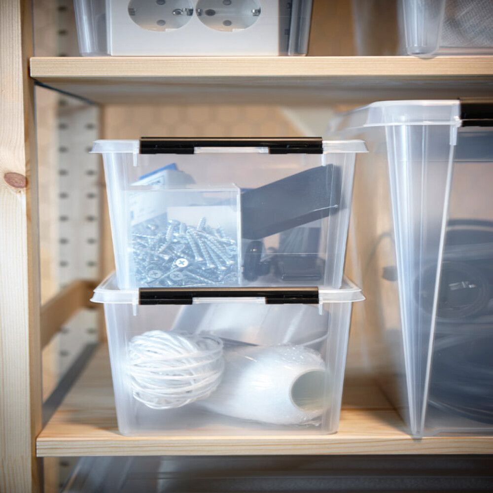 OPPBEVARINGSBOKS SMARTSTORE CLASSIC 46L MED LOKK