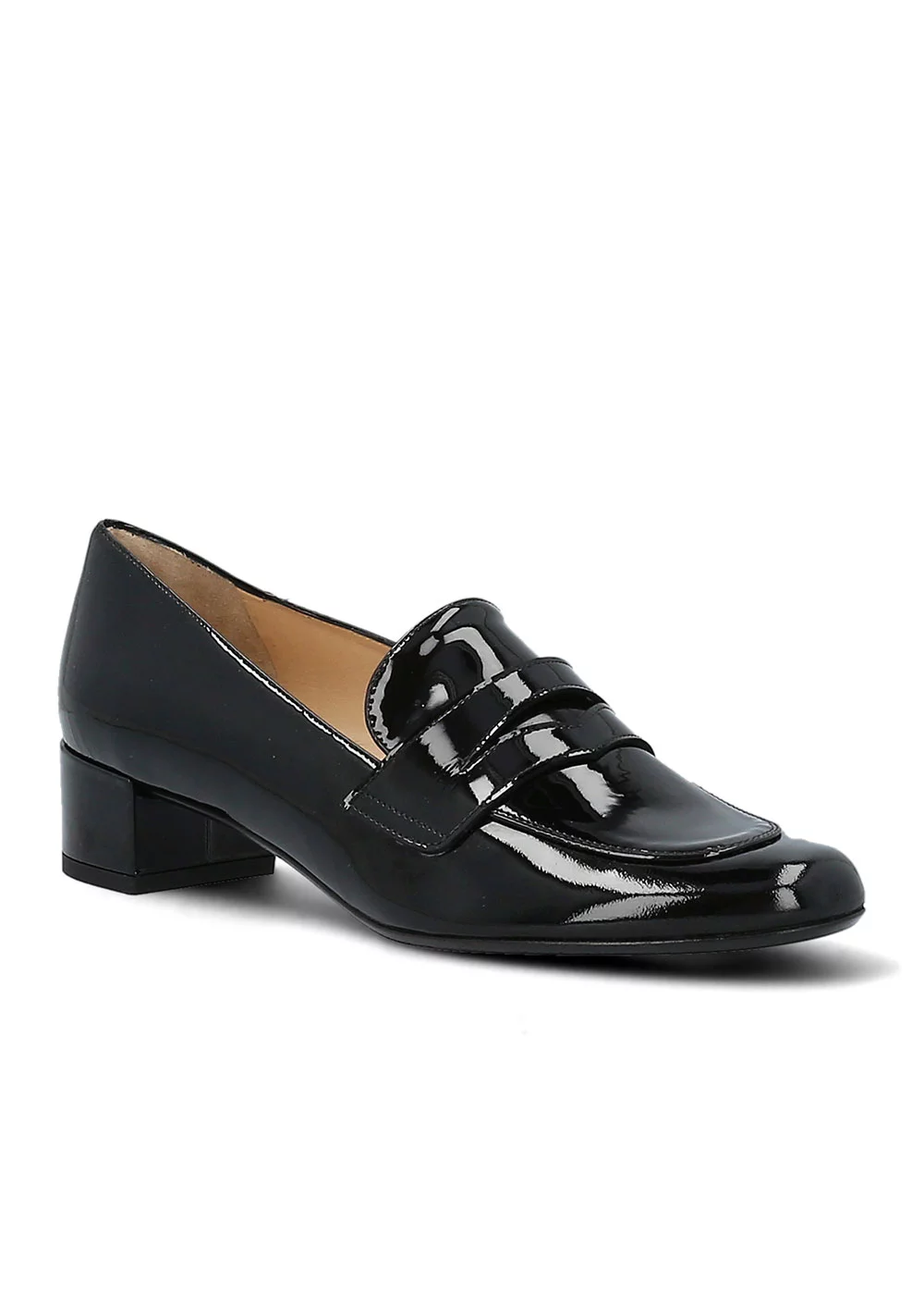 MOCASSIN IRIS VERNIS NOIR