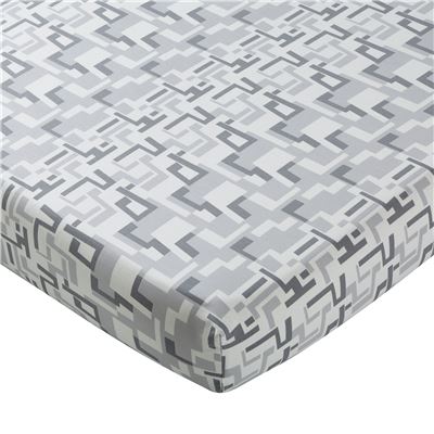 Linge de lit polycoton motifs géométriques - BECQUET CRÉATION