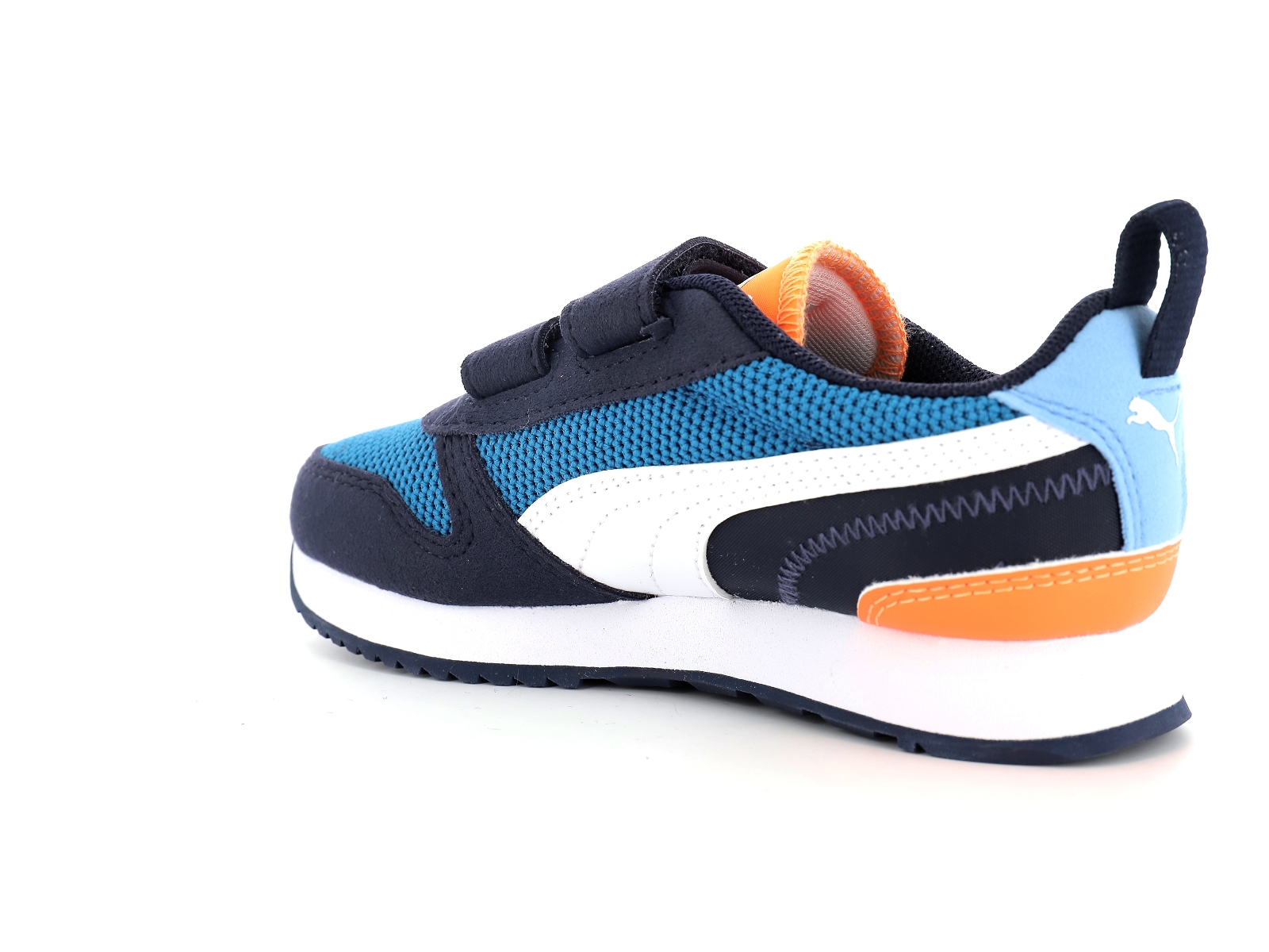 Puma-PUMA R78 Matières combinées Bleu roi