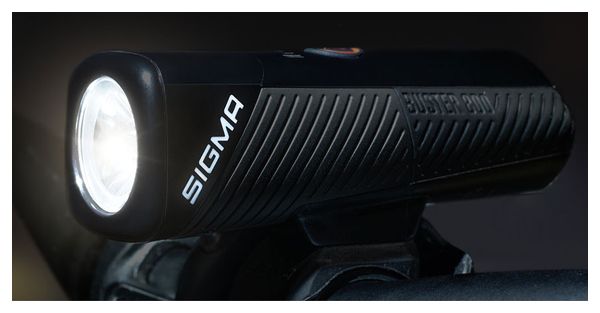 Éclairage Avant Sigma Buster 800 FL Noir