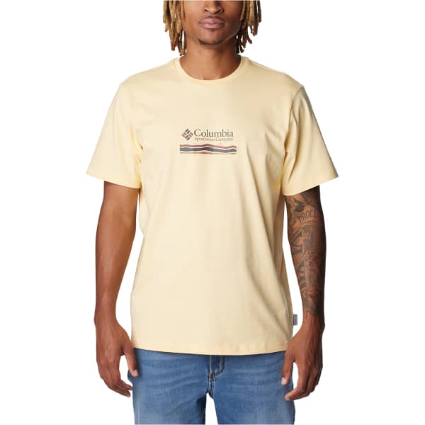 T-shirt COLUMBIA EXPLORERS CANYON BACK SHORT SLEEVE TEE SUNKISSED/HERITAGE