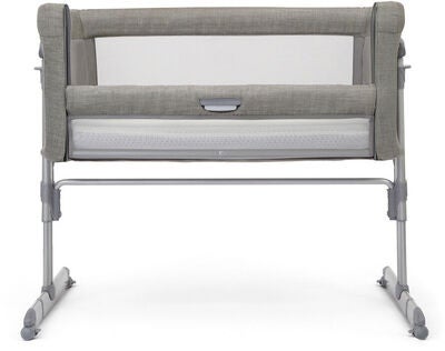 Joie Roomie Glide Bedside Crib og Reiseseng, Foggy Gray