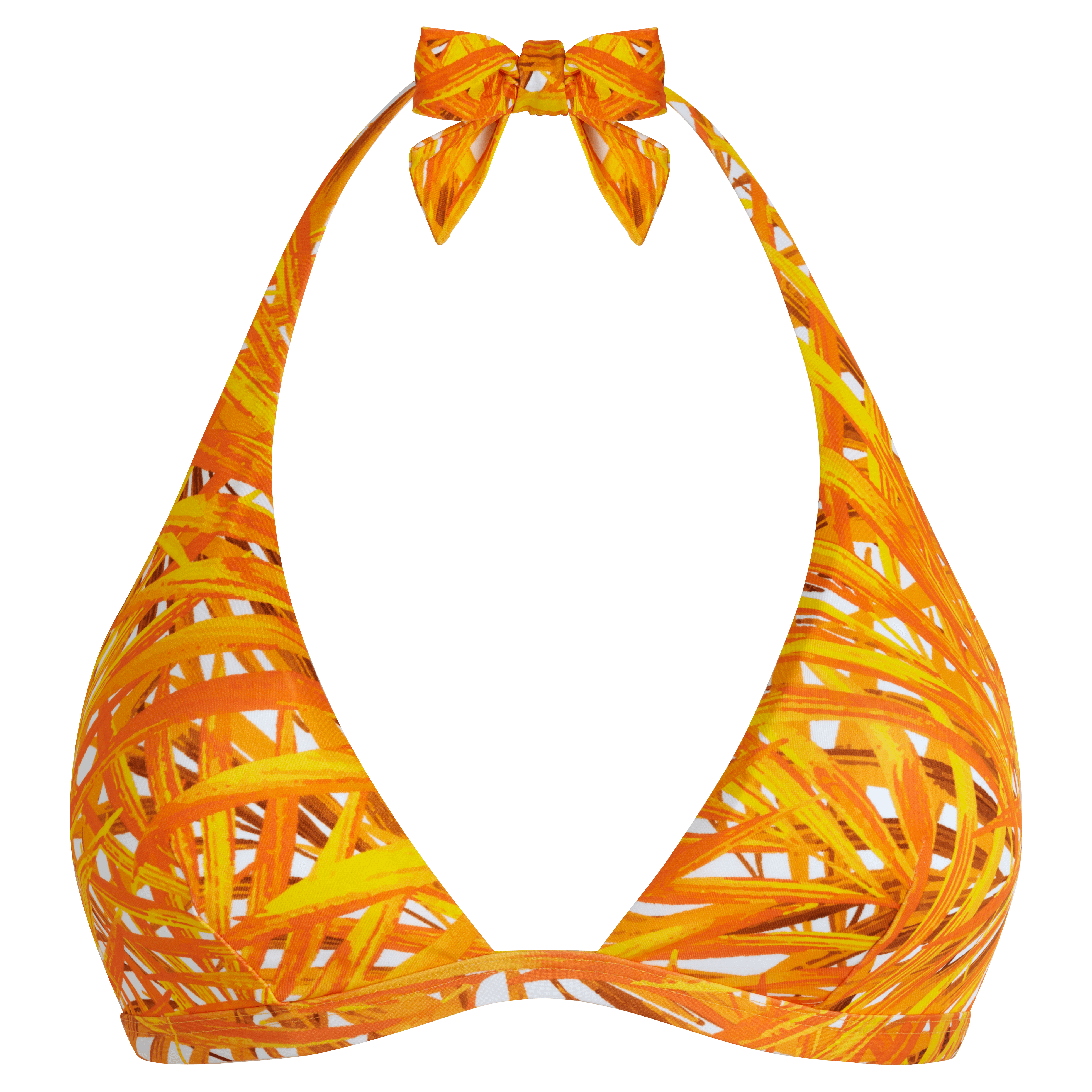 Haut de Maillot de Bain Foulard Femme Palm Leaves