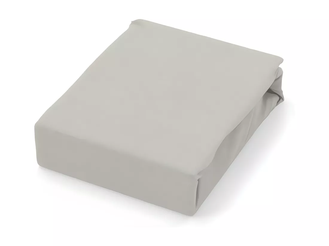 Drap plat en coton 57 fils 180x290 cm UNI lin, par Soleil d'ocre